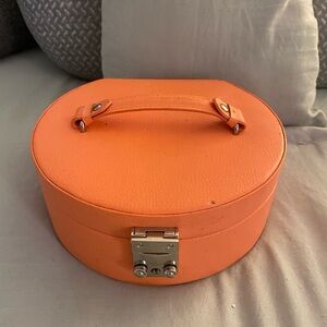 Vibrant Orange Jewelry Box